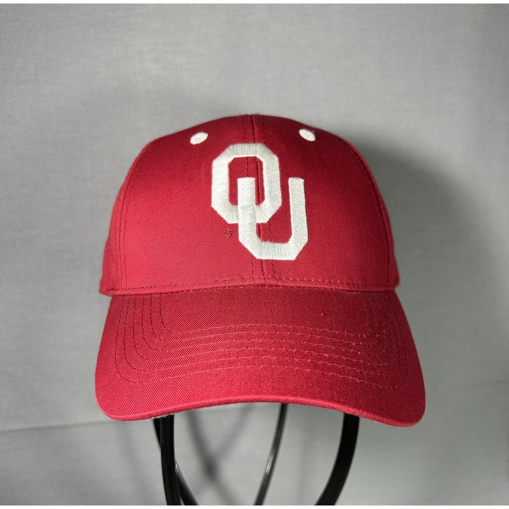 Captivating Headgear Oklahoma Sooners‎ Hat adjustable OSFM Collegiate NCAA